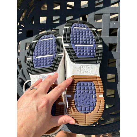 G/FORE MG4+ Men’s Golf Shoes White Snow Size 10 US Spikeless Comfort - Picture 6 of 7